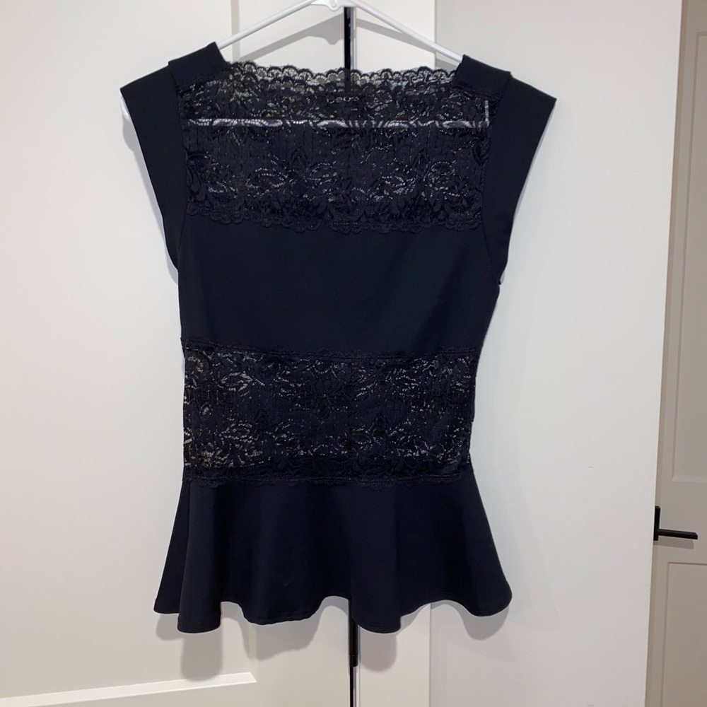 Bebe lace top